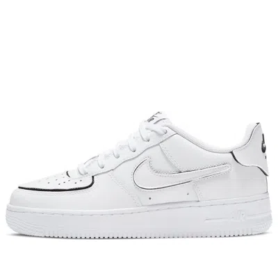Nike (gs)  Air Force 1/1 'cosmic Clay' In White