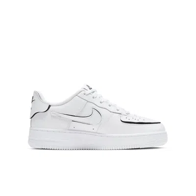 Nike (gs)  Air Force 1/1 'cosmic Clay' In White