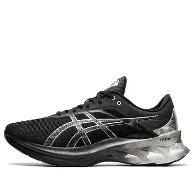 Asics Novablast 'black Pure Silver'