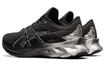 Asics Novablast 'black Pure Silver'