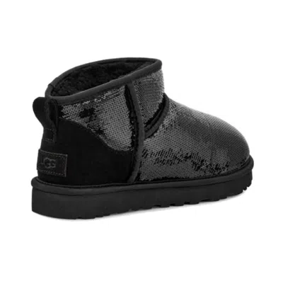 Ugg Classic Ul Mini Mirror Ball Boot In Black