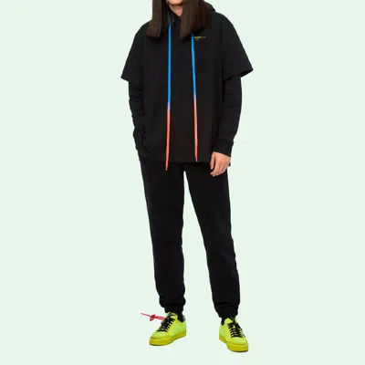 Off-white Back Arrow Printing Drawstring Black