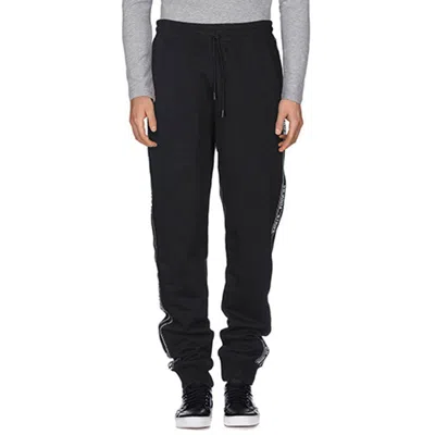 Off-white Men's  Side Stripe Black Pants