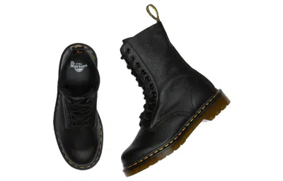 Dr. Martens 1490 Virginia Booties In Black