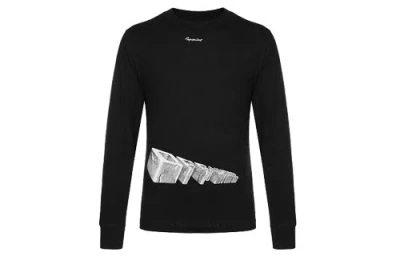 Off-white Men's  3d Pattern Pullover Black