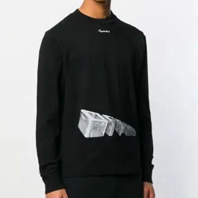 Off-white Men's  3d Pattern Pullover Black