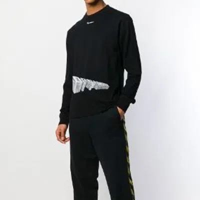 Off-white Men's  3d Pattern Pullover Black