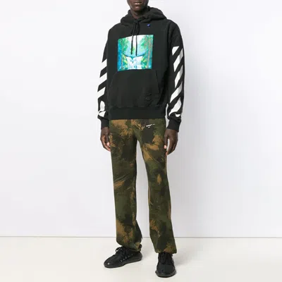 Off-white Men's  Pattern Printing Black