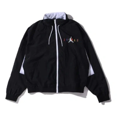 Air Jordan Sport Dna Colorblock Jacket Black White | ModeSens