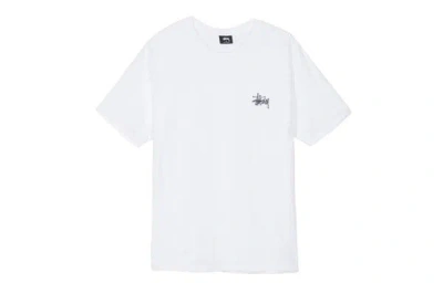 Stussy Classic Basic Printing Short Sleeve 'white'