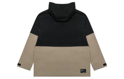 New Balance Detachable Hooded Two-in-one Woven Solid Jacket 'khaki' In Multi