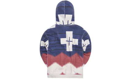 Kith X Pendleton Brave Star Williams Iii Hoodie 'navy Multi' In Blue