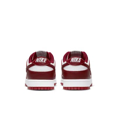 Nike Dunk Low Retro Basketball Sneaker In Burgundy