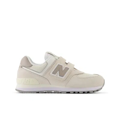 New Balance (ps)  574 'biege' In White