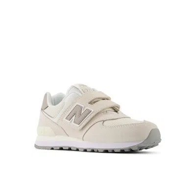 New Balance (ps)  574 'biege' In White