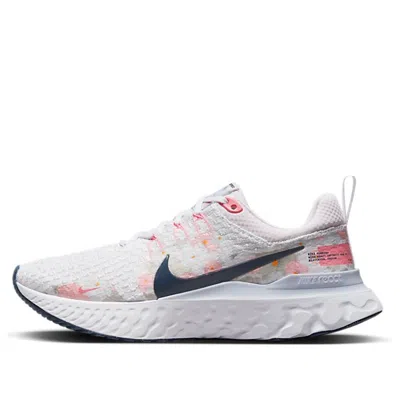 Nike (wmns)  React Infinity Run Fk 3 Prm 'white Navy Pearl Pink' In Multi