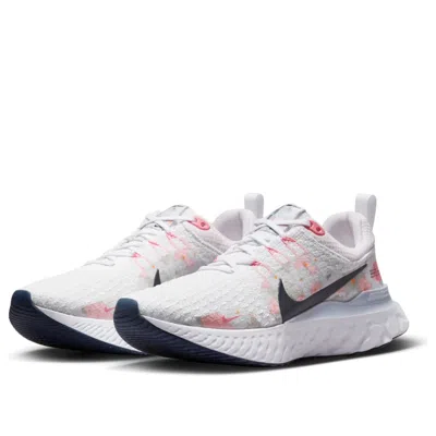 Nike (wmns)  React Infinity Run Fk 3 Prm 'white Navy Pearl Pink' In Multi