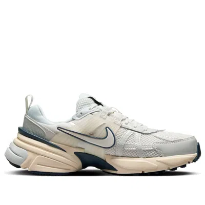 Nike V2k Run Rubber And Metallic Leather-trimmed Mesh Sneakers In Multi