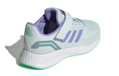 Adidas Originals (gs) Adidas Runfalcon 2.0 K 'grey Purple' In Green