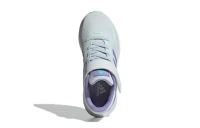 Adidas Originals (gs) Adidas Runfalcon 2.0 K 'grey Purple' In Green