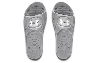 Under Armour Locker 4 Slide 'mod Grey' In Gray