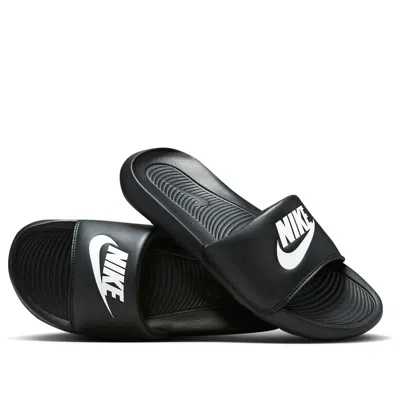 Nike Womens Victori One Slide Sandals In Black