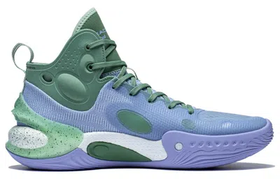 Li-ning Yushuai 17 Mid ' Purple Green' In Blue