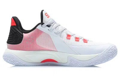 Li-ning Blitz 7 'white Flame Red'