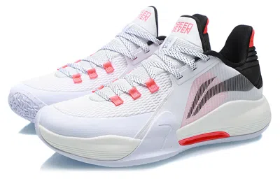 Li-ning Blitz 7 'white Flame Red'
