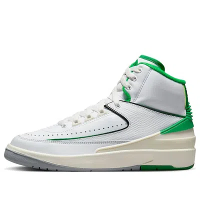 Air Jordan (gs)  2 Retro 'lucky Green' In White