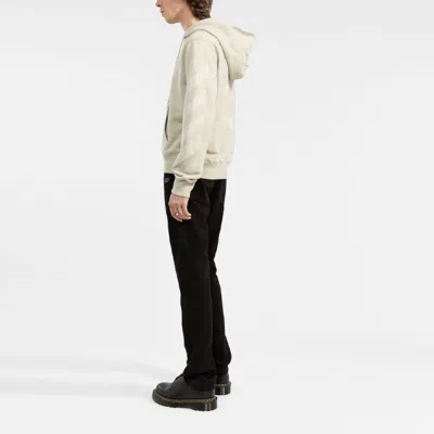 Off-white Fw21 Logo Pattern Ordinary Version Green In Neutral