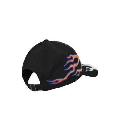 Nike Club Cap Structured Og Flame Cap 'black Orange' In Brown