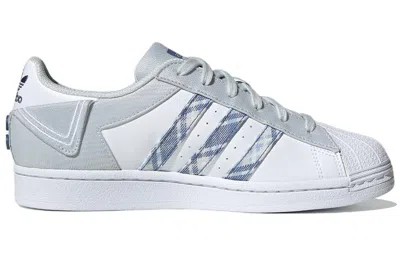 Adidas Originals (wmns)  Superstar 'white Gray Blue'
