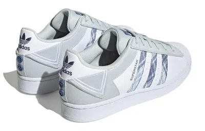 Adidas Originals (wmns)  Superstar 'white Gray Blue'