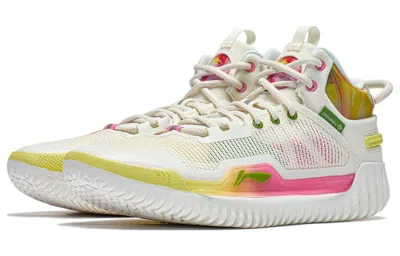 Li-ning Badfive 3 'white Yellow Pink'