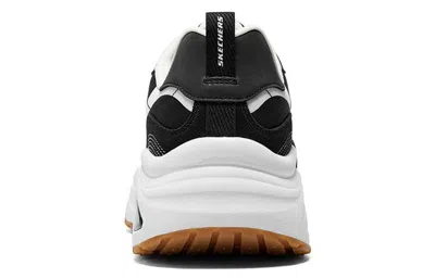 Skechers D'lites Wave 'black White' In Multi