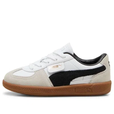 Puma Palermo Leather Sneakers Women In Gray