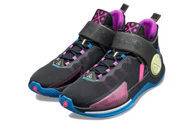 Li-ning Wade Fission 7 'south Coast' In Black