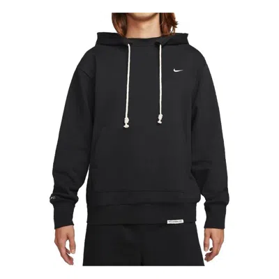 Nike Solo Swoosh Hoodie In Black