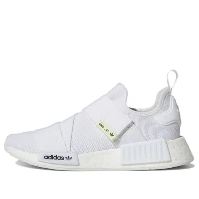 Adidas Originals (wmns)  Nmd_r1 'white' In Animal Print