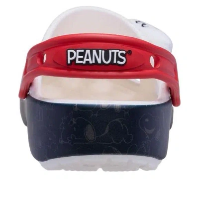 Crocs Peanuts Clog Rubber Sandals In White