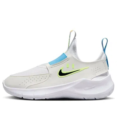Nike (ps)  Flex Runner 3 'white Water Blue' In Multi