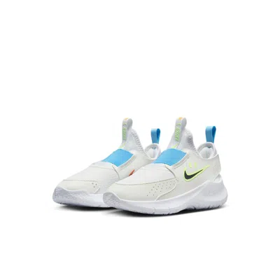 Nike (ps)  Flex Runner 3 'white Water Blue' In Multi