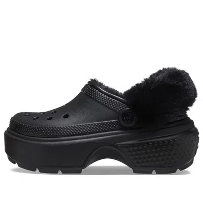 Crocs Stomp Lined Clog In Black