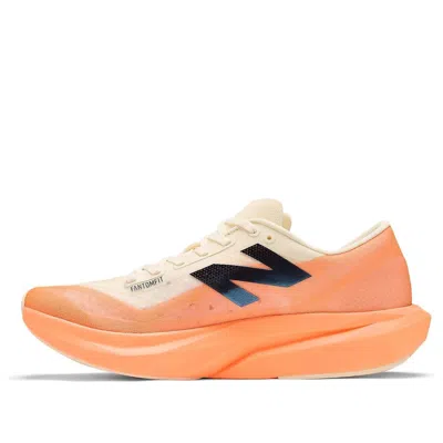 New Balance Men Rebel V4 Shoes In Orange Biege In Multi