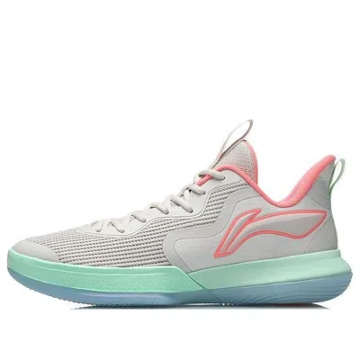 Li-ning Shinneng 'gray Green Pink' In Blue