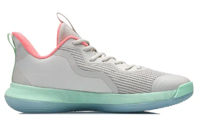Li-ning Shinneng 'gray Green Pink' In Blue