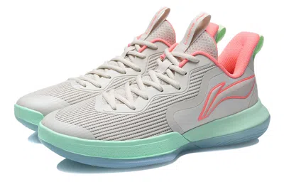 Li-ning Shinneng 'gray Green Pink' In Blue