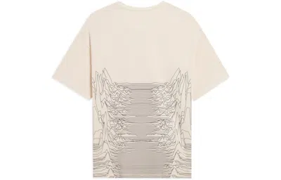 Li-ning Mountain Graphic T-shirt 'beige' In Neutral