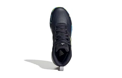 Adidas Originals (ps) Adidas Own The Game J Wide 'legend Ink Signal Green' In Multi